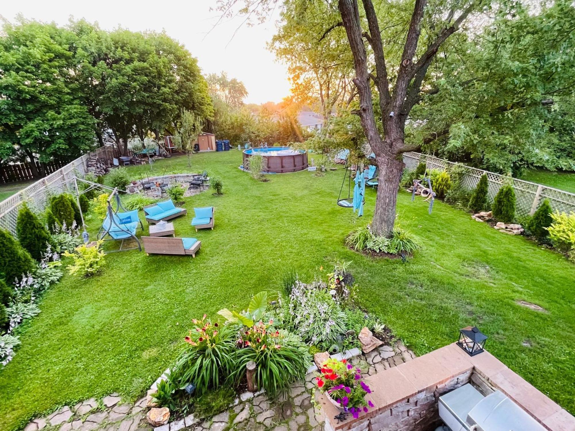 Schaumburg Paradise Oasis With A Secret Garden And Private Pool Екстер'єр фото